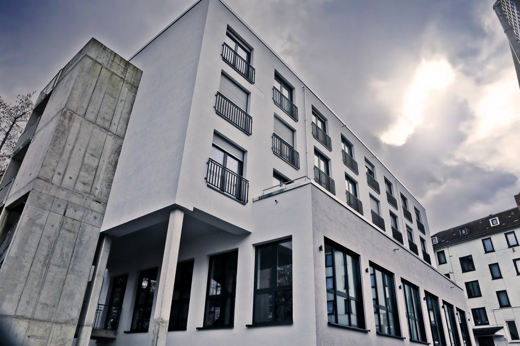 Exterior of Hotel Deutscher Hof