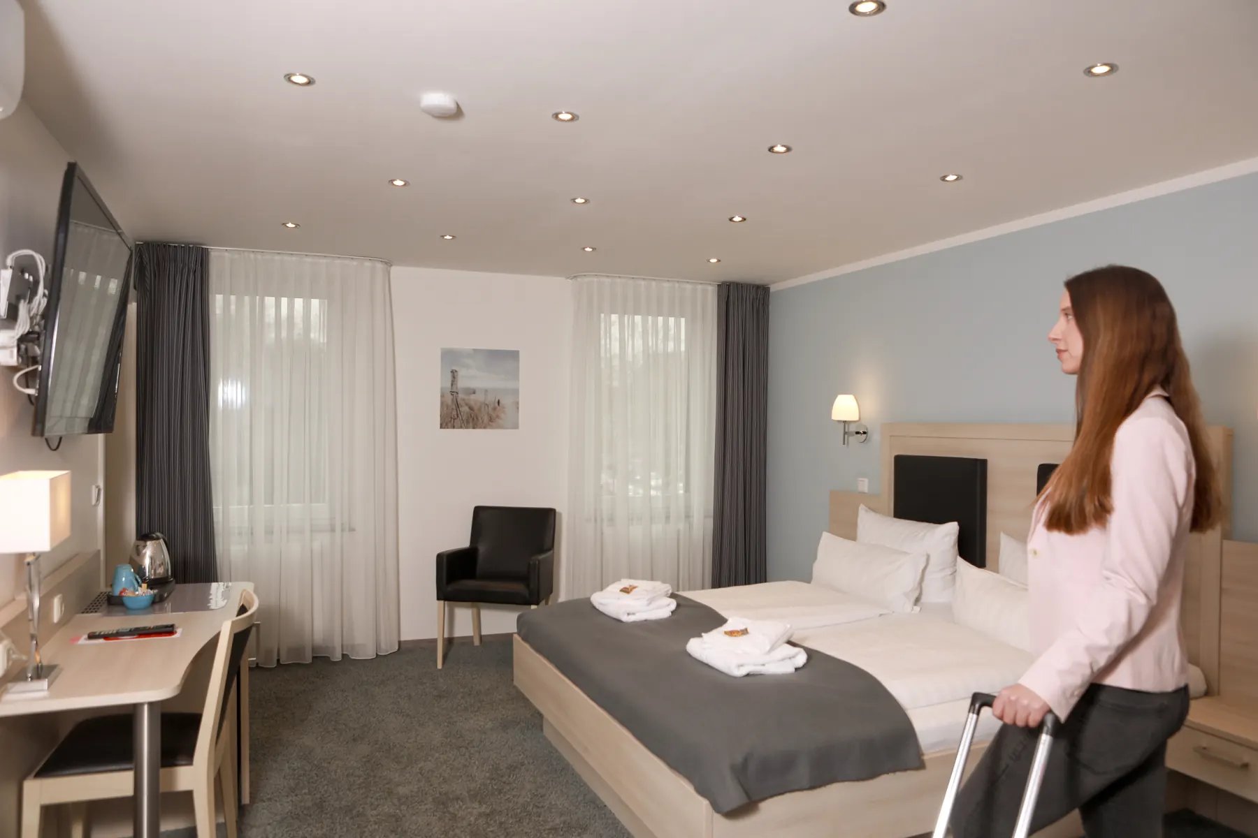 Double room in the hotel